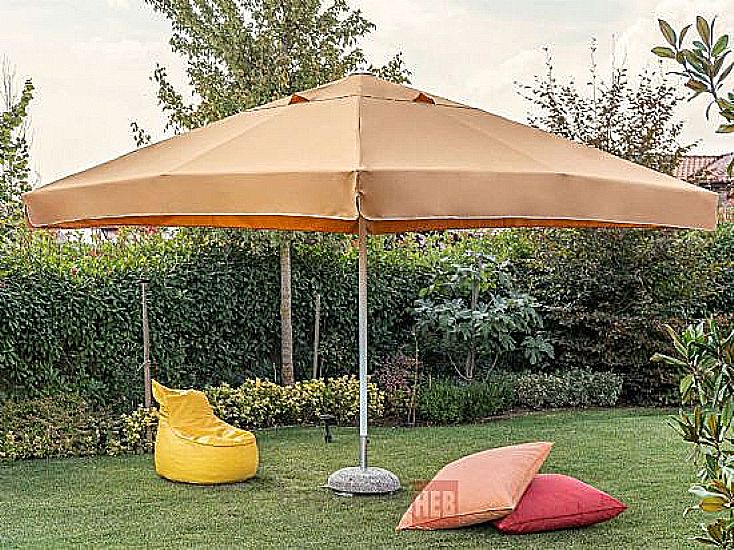 King Manual Telescopic System Parasol | HEB Parasol, Gazebo, Flag