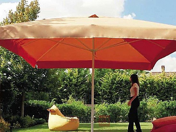 King Manual Telescopic System Parasol | HEB Parasol, Gazebo, Flag