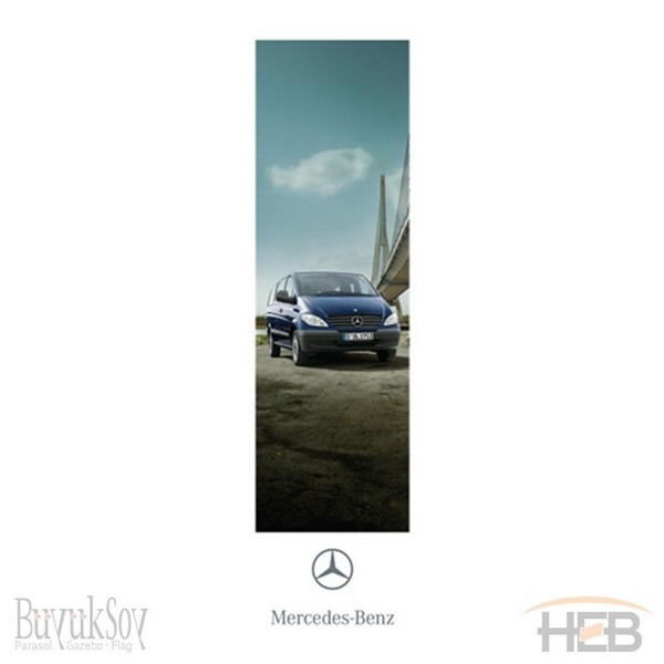  | Mercedes Benz | HEB Parasol, Gazebo, Flag