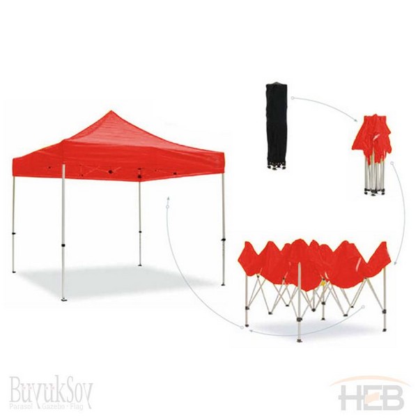 Gazebo Tent 200x200 cm | HEB Parasol, Gazebo, Flag