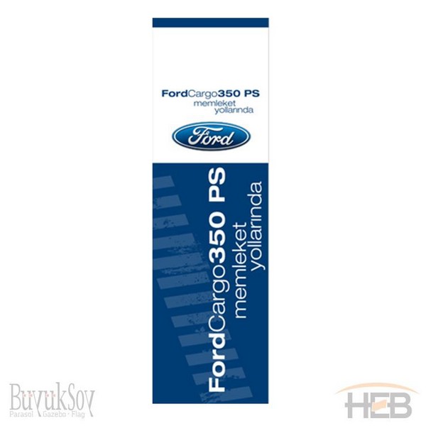  | Ford Motors | HEB Parasol, Gazebo, Flag