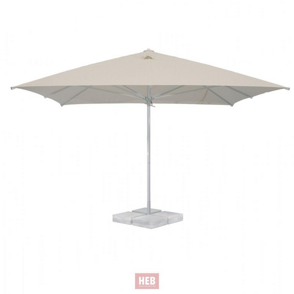 King Manual Telescopic System Parasol | HEB Parasol, Gazebo, Flag