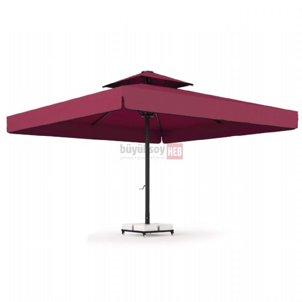 Queen Crank Telescopic System Parasol | HEB Parasol, Gazebo, Flag